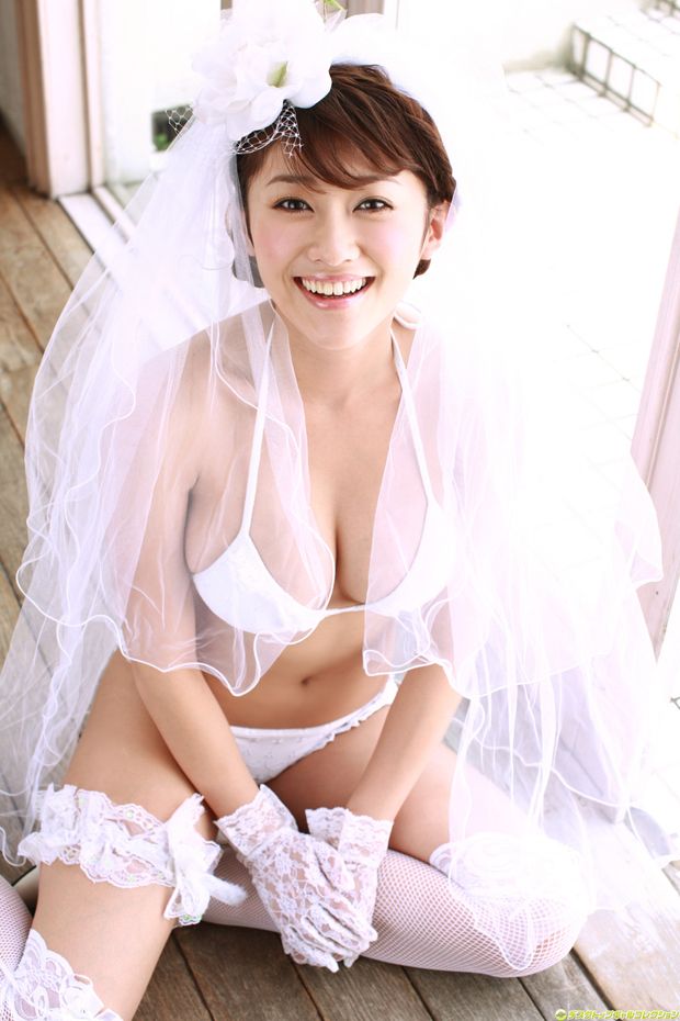 日本美女原��{新婚旅行照片